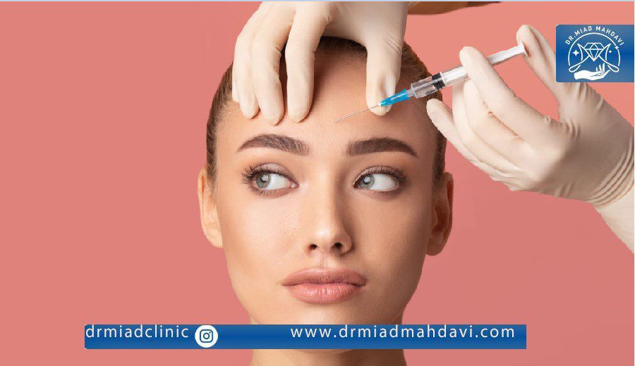 عکس بوتاکس صورت و نحوه انجام آن