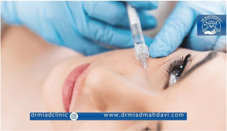 هزینه فیلر زیر چشم در کلینیک زیبایی دکتر میعاد مهدوی